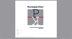 Desktop Screenshot of kunst-pavillon.org